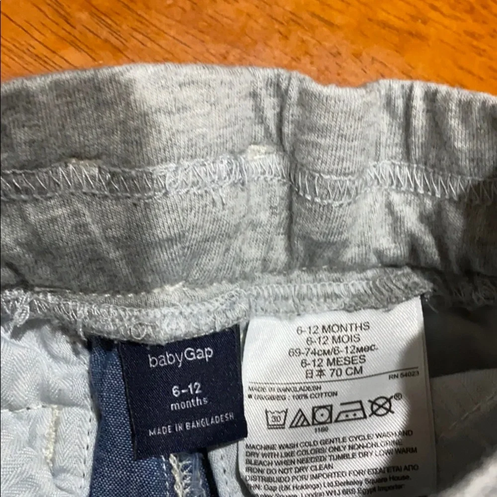 Baby Gap 3-6 mo denim shorts